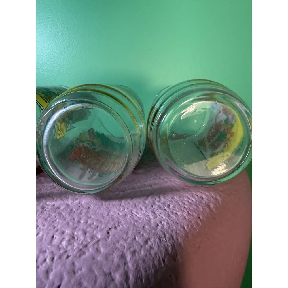 Vintage Set /4 1988 16oz Drinking Glasses Keebler‎ Elves 135th Aniversay  PROMO
